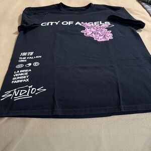 PacSun Black City of Angels T-Shirt
